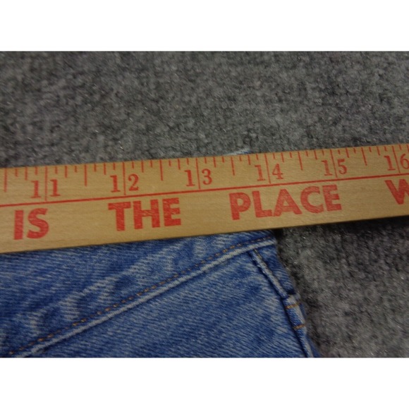 Levi's 501 Jeans Womens 27x30 Blue Premium Distressed Button Fly Straight Leg - Picture 7 of 12